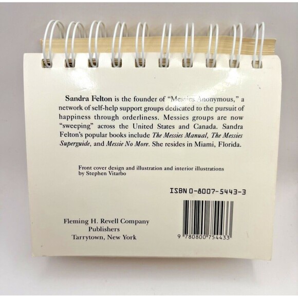 Messies a Practical Daily Calendar by Sandra Felton Used - Picture 5 of 7